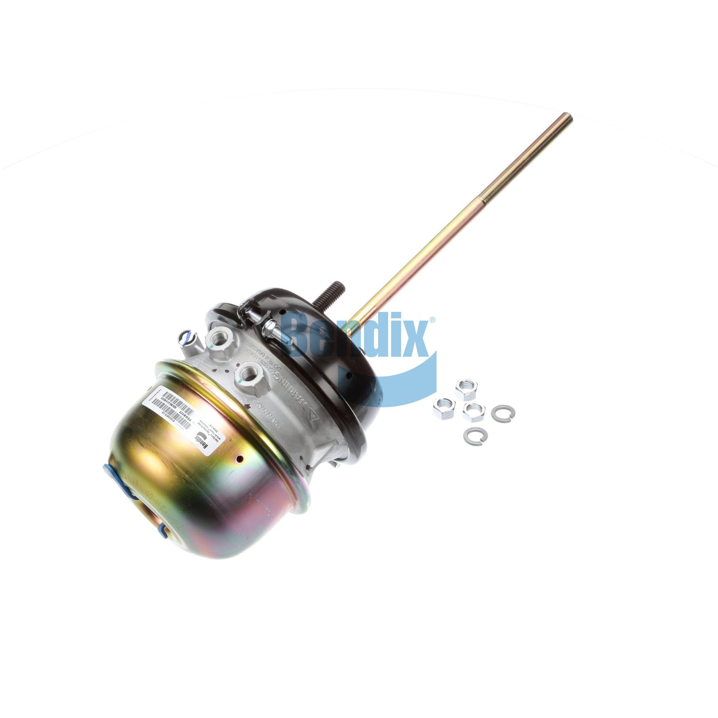 Bendix® EnduraSure® 30 30 Brake Chamber - 2.5" STD Stroke - 12" Push Rod - Threaded