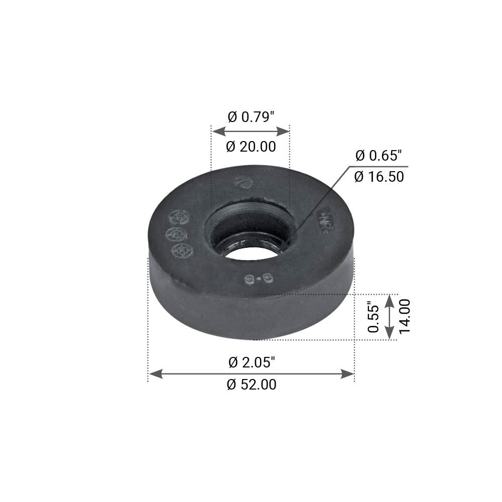 Fortpro Cabin Mount Insulator Compatible with Mack Replaces 20QL1144 | F245620
