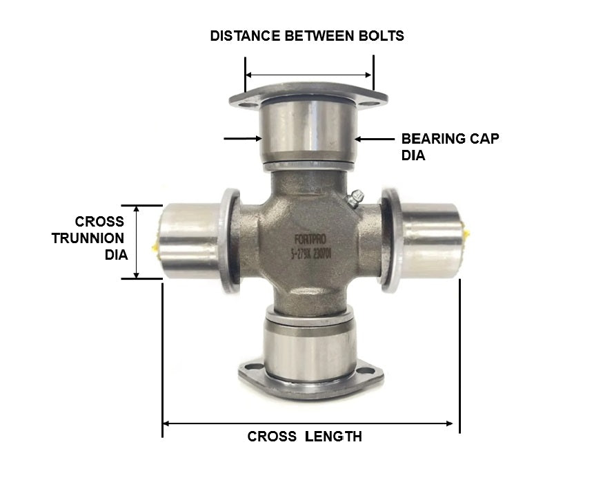 Dana Spicer 5-279X U Joint For 1610 Series