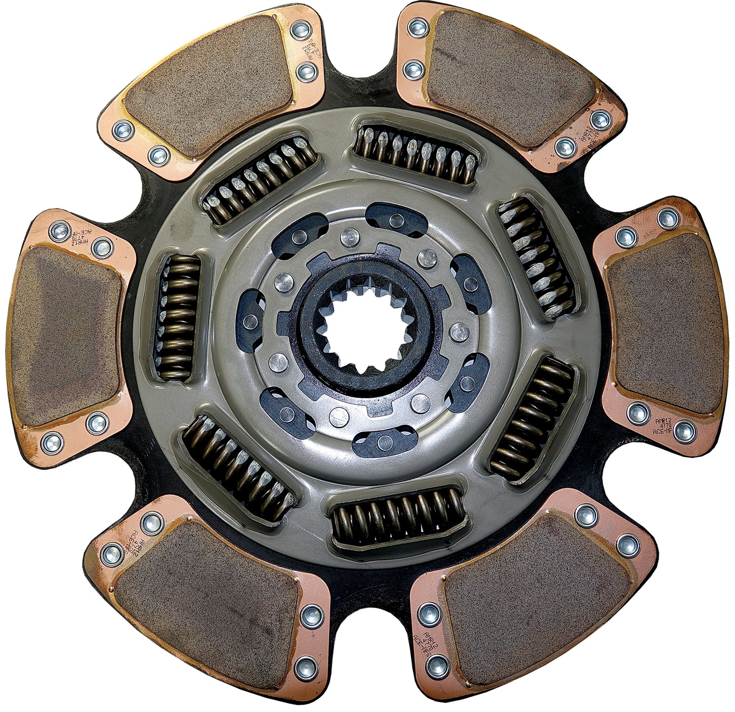 Road Choice® Self-Adjusting Clutch - 15.5” x 2”, 7 Spring, 1850 Ft-Lbs