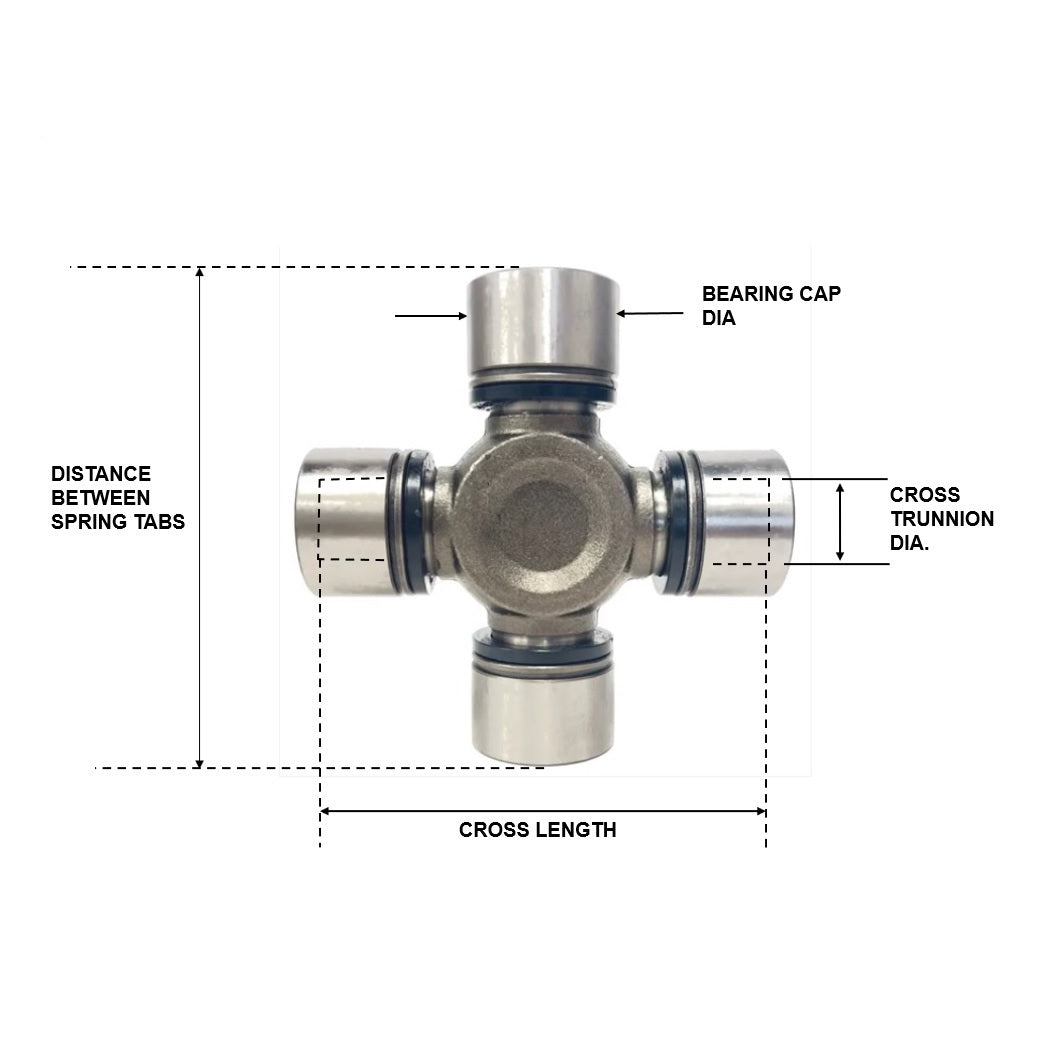 Dana Spicer Select 25-SPL170-4X U Joint For SPL 170 Series