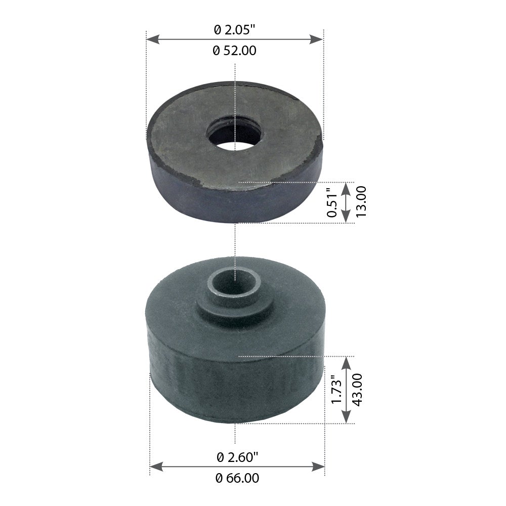 Fortpro Cabin Mount Kit Compatible with Mack Replaces 20QL1144, 20QL250