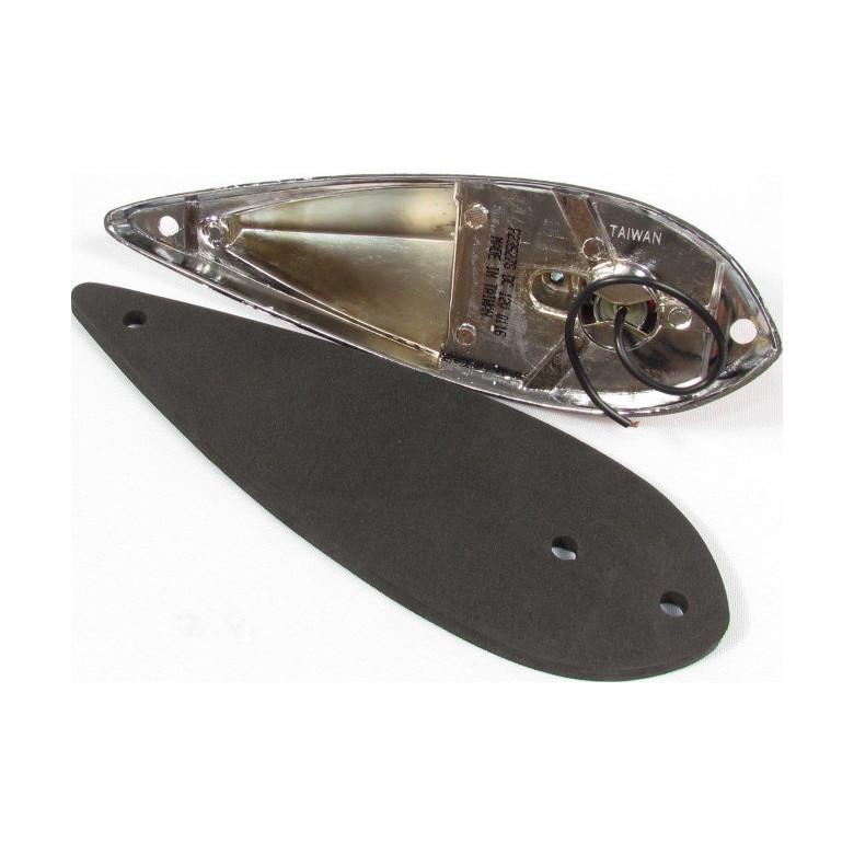 Fortpro Incandescent Cab Light with Chrome Base