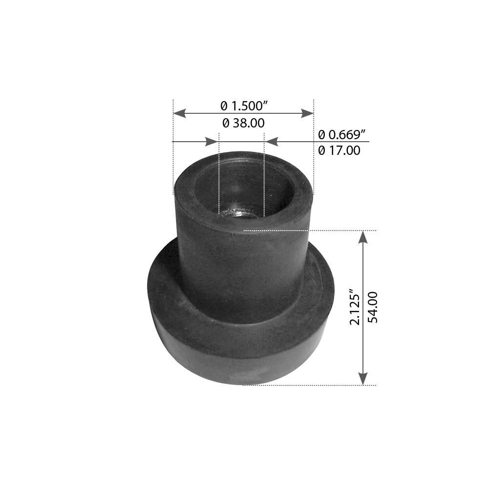 Fortpro Engine Mount for Freightliner FLD120 Series - Replaces CBA-24-65017