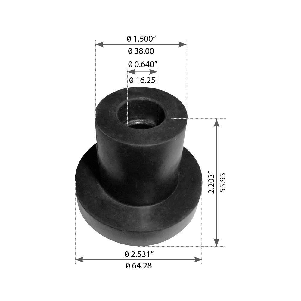 Fortpro Radiator Mount for Kenworth - Replaces 462300C2, K066177, M500-70NR