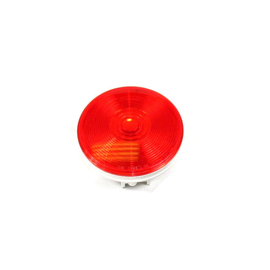 Fortpro 4" Red Round Tail/Stop/Turn Incandescent Light with Red Lens | F235152