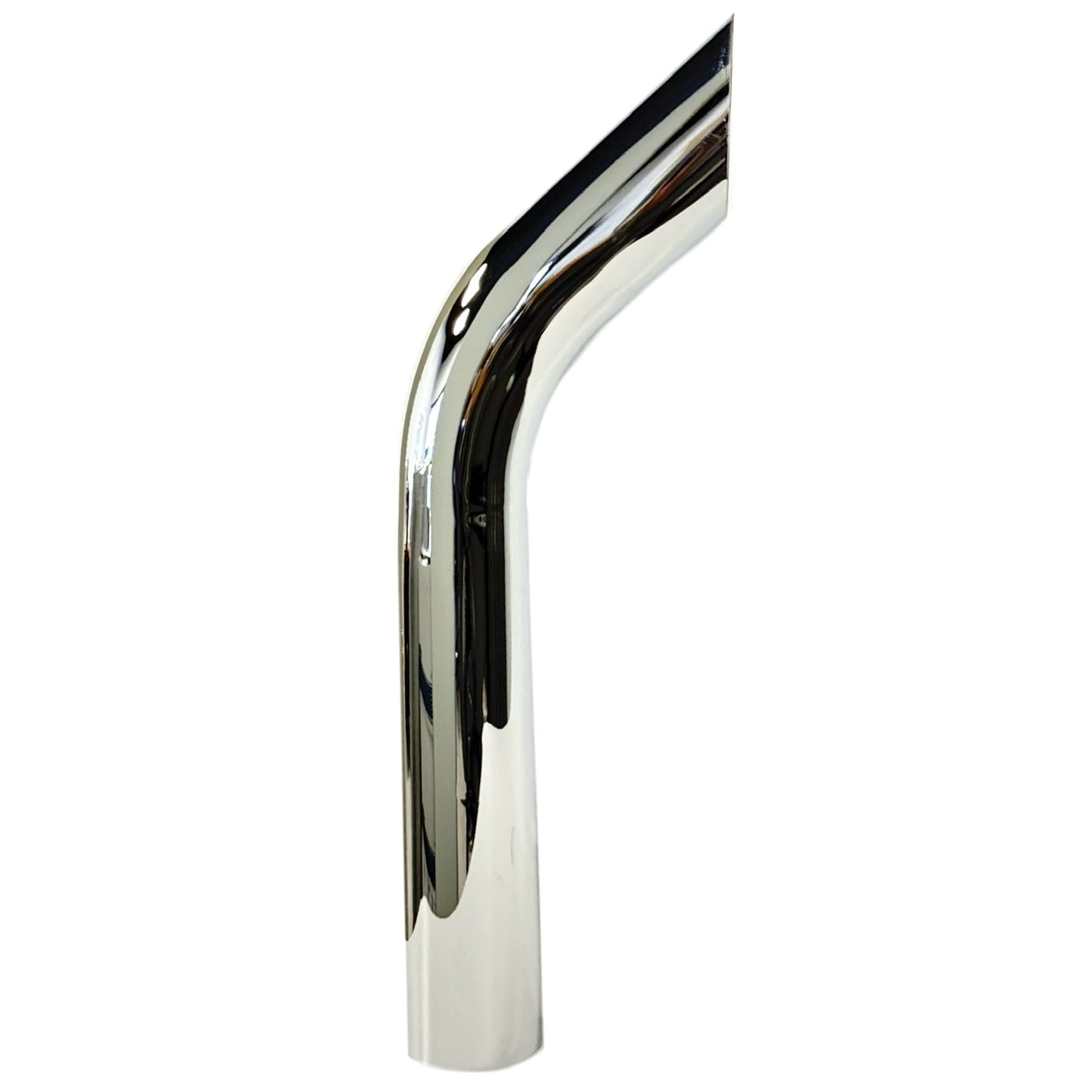 Fortpro 5" O.D. Chrome Bullhorn Exhaust Stack Pipe - 60” Long | F247710