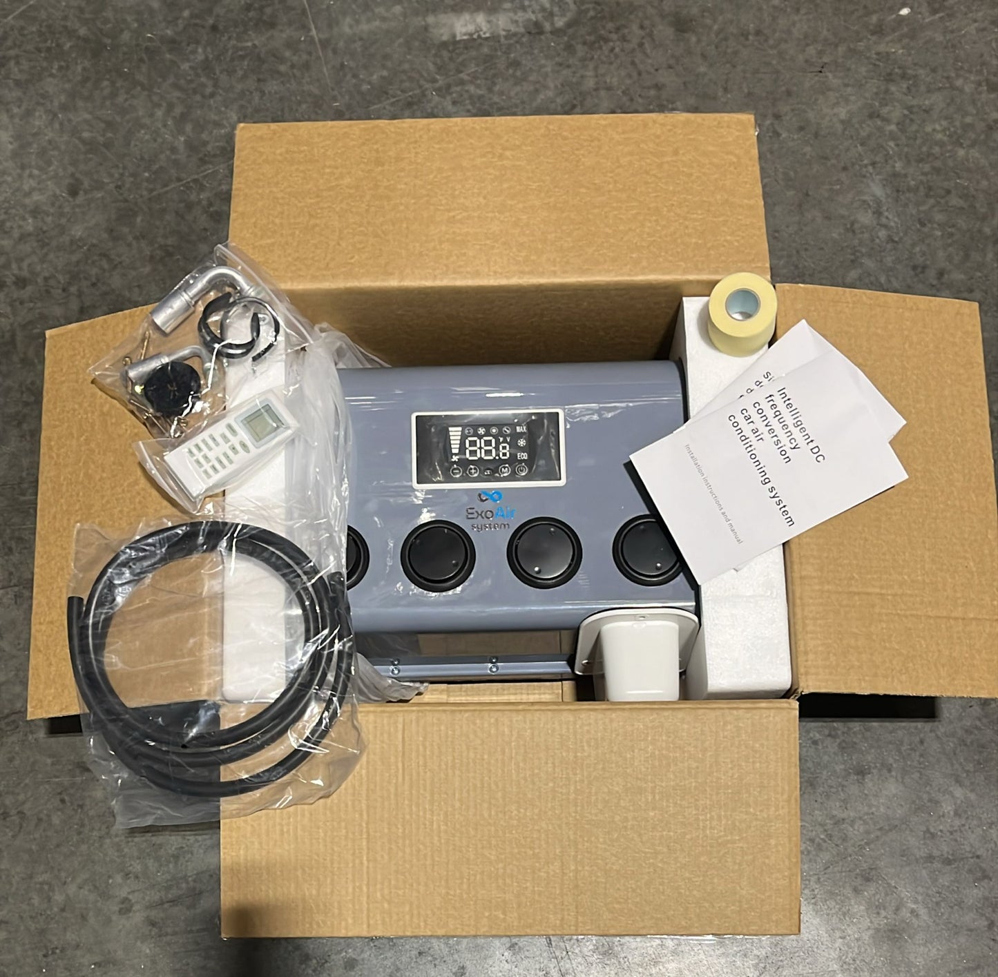 Fortpro ExoAir System SP-25 Split AC unit - Electrical Air Conditioner