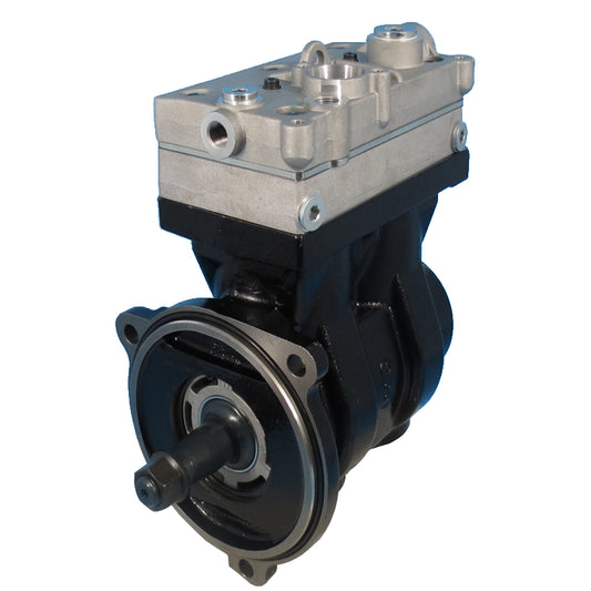 Twin Cylinder Air Brake Compressor Compatible with Mack MP8 Engine- #Ref 9125140090 | F225093