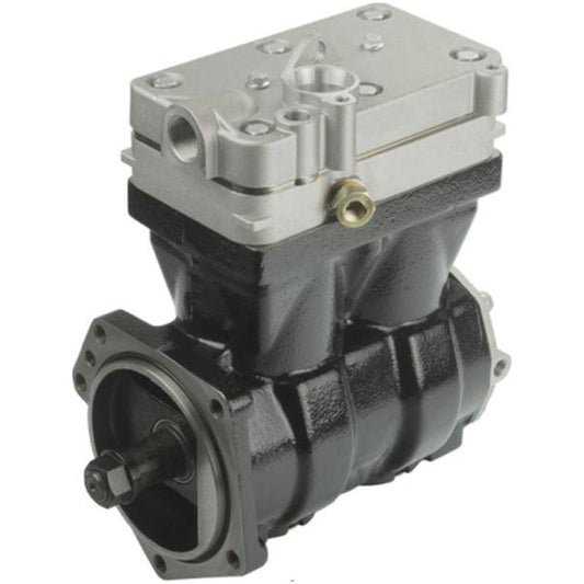 Twin Cylinder Air Brake Compressor Compatible with Volvo D12 Engine - #Ref 4127040080 | F225092