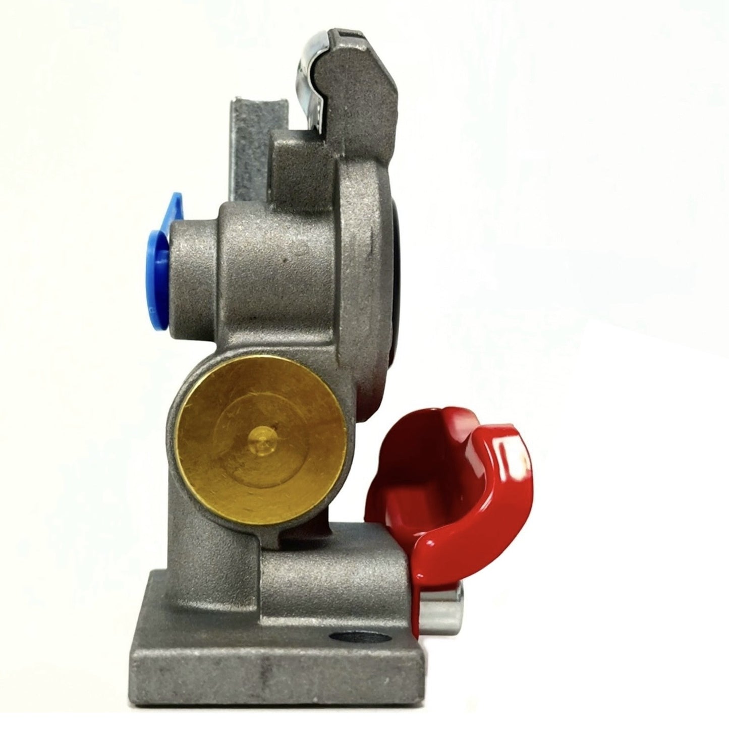 Fortpro Red Emergency Gladhand with Shutoff Valve Replacement for Phillips 12338 | F224763
