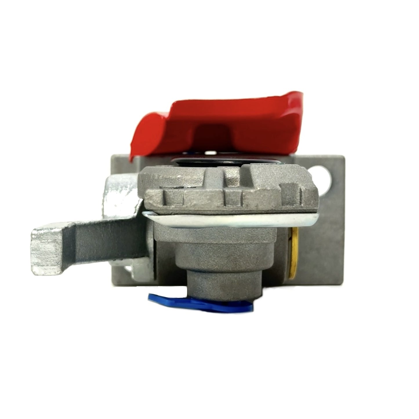 Fortpro Red Emergency Gladhand with Shutoff Valve Replacement for Phillips 12338 | F224763