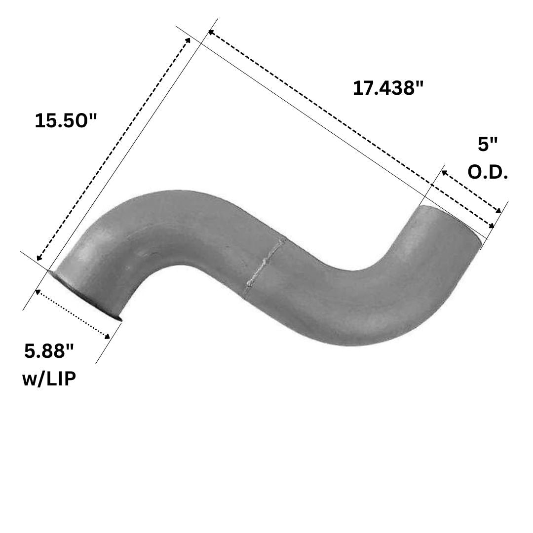 Freightliner Turbo Exhaust Elbow 5" OD. - Replaces - 04-17094-012 | F247730