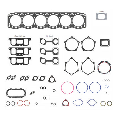 Fortpro Overhaul Gasket Set Compatible with Detroit Diesel Series 60 Engines - Replaces 23532332, 23532720, 631251 | F051806