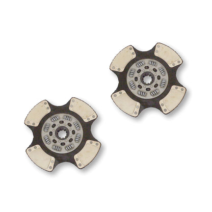 Road Choice Heavy-Duty 14" x 1 3/4" Dual Disc Clutch Kit Replaces 107237-4 | 8 Spring PAD - EZ Pedal ™