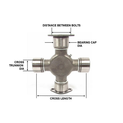Fortpro U Joint Half Round Style Replaces 5-675X - 1710 Series | F276126