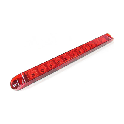 Fortpro 17" x 1-3/8" Led Light Bar with 11 LEDs and Chromed Reflector