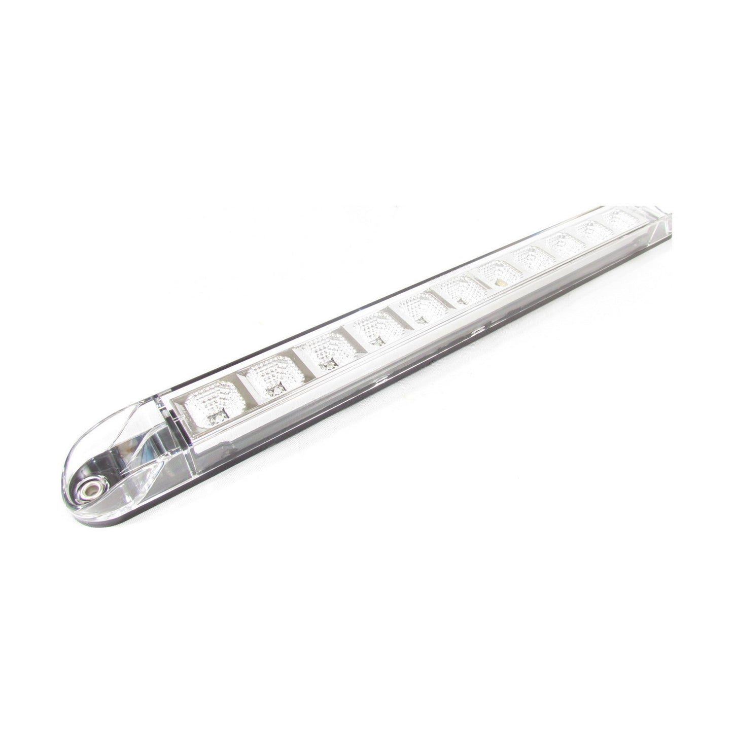 Fortpro 17" x 1-3/8" Led Light Bar with 11 LEDs and Chromed Reflector