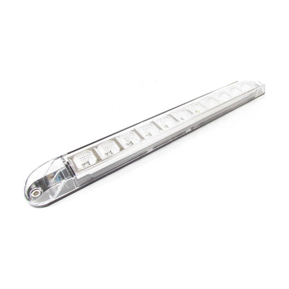 Fortpro 17" x 1-3/8" Led Light Bar with 11 LEDs and Chromed Reflector