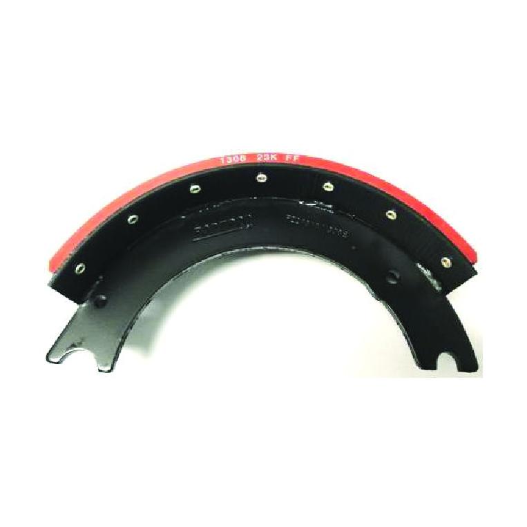 Fortpro 1308E Front Lined Brake Shoe - GAWR 23K - Brake Size 15" x 4" | F224848