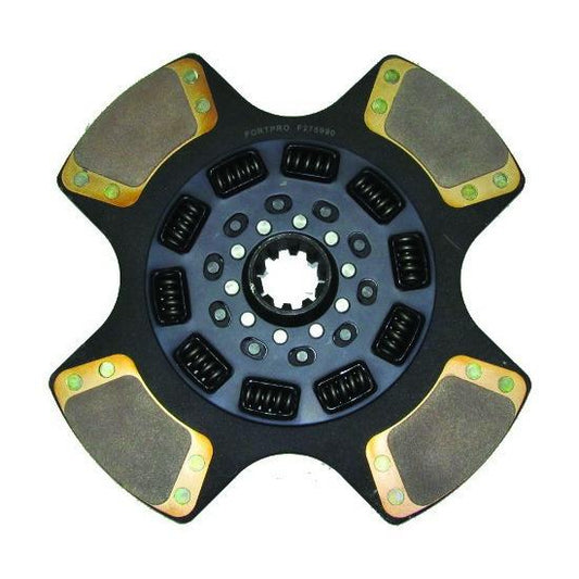 15 x 1/2in Clutch Disc With 2x10in Spline & 9 Springs - Front