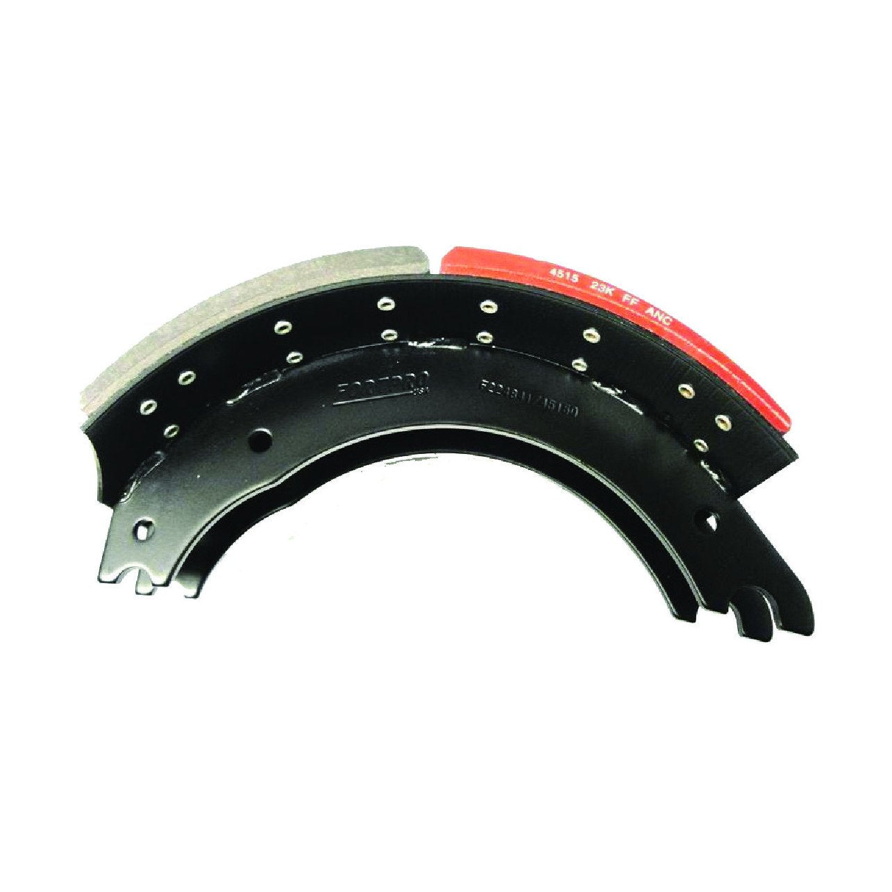 Fortpro 4515Q Rear/Trailer Lined Brake Shoe - GAWR 23K - Brake Size 16 1/2" x 7" | F224841