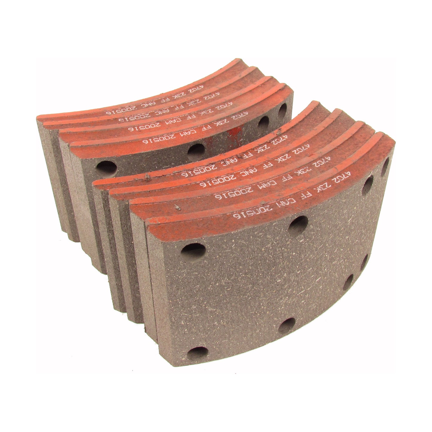 Fortpro 4702 Brake Lining Set  - GAWR 23K - Brake Size 15” x 4" | F224954