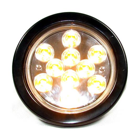 Fortpro 4" Round Tail/Turn Led Light with 10 Leds