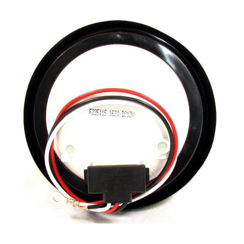 Fortpro 4" Red Round Tail/Stop/Turn Incandescent Light with Red Lens | F235152