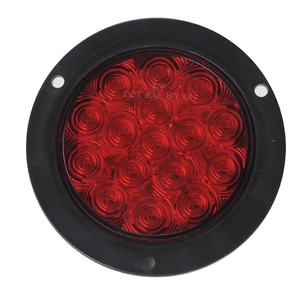 Fortpro 4" Round Led Light with 16 SQ Leds