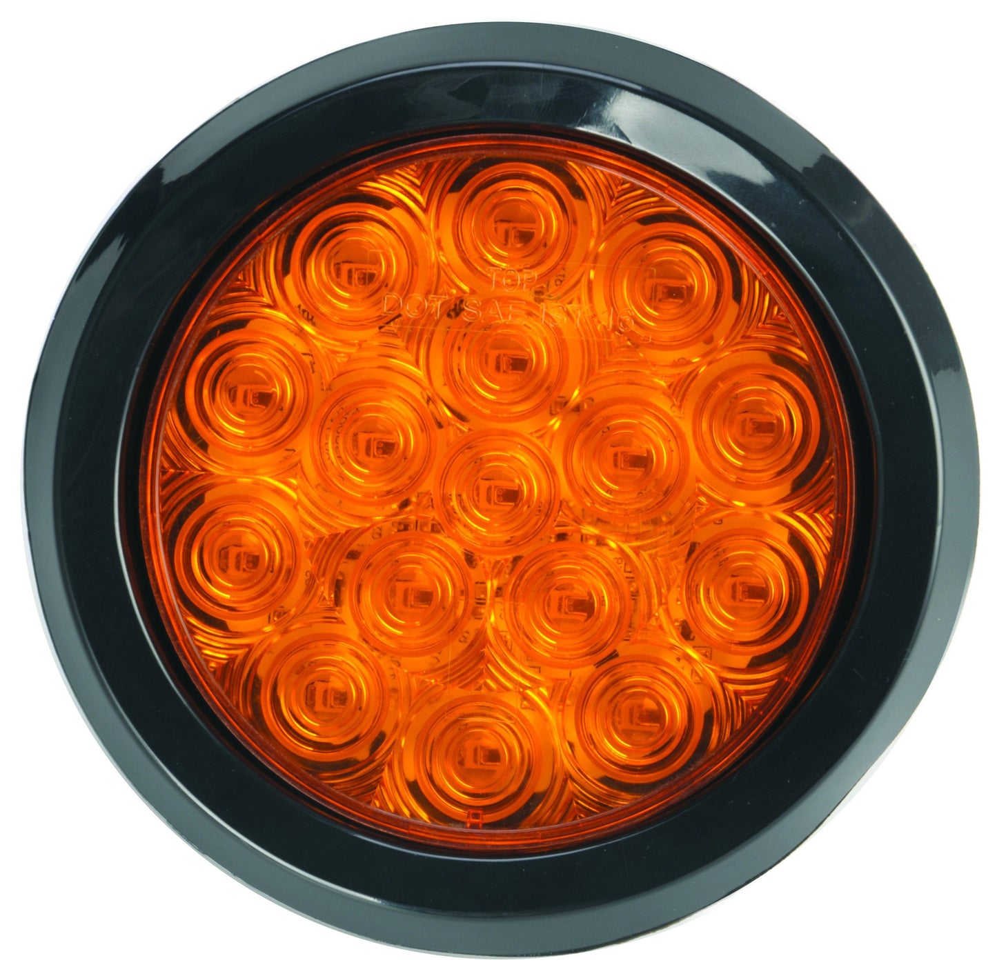 Fortpro 4" Round Led Light with 16 SQ Leds