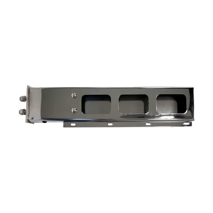 Fortpro 30" x 6" Spring Loaded Mud Flap Hanger Light Bar with Rectangular Light Cutouts | F247588