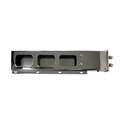 Fortpro 30" x 6" Spring Loaded Mud Flap Hanger Light Bar with Rectangular Light Cutouts | F247588