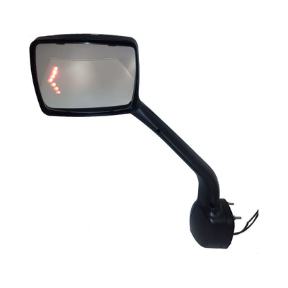 Fortpro Hood Mirror w/ Led Turn Light Replacement for Kenworth T680/880, Peterbilt 579 - Both Sides | F247658-59BS