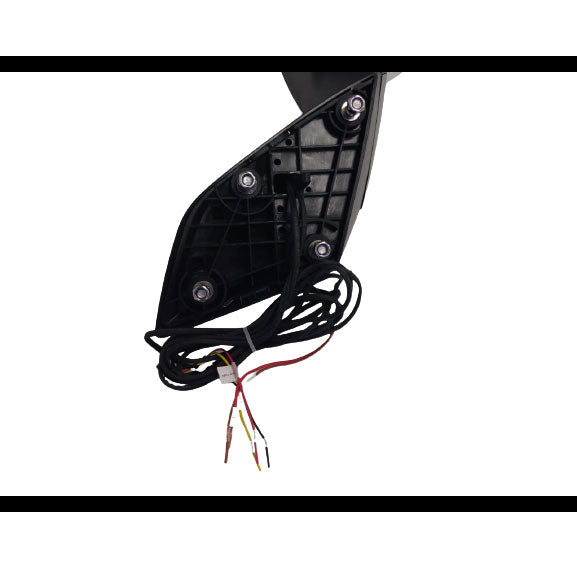 Fortpro Chrome Hood Mirror w/Led Turn Light Compatible with Volvo VNL 2004-2016 - Passenger Side | F247656