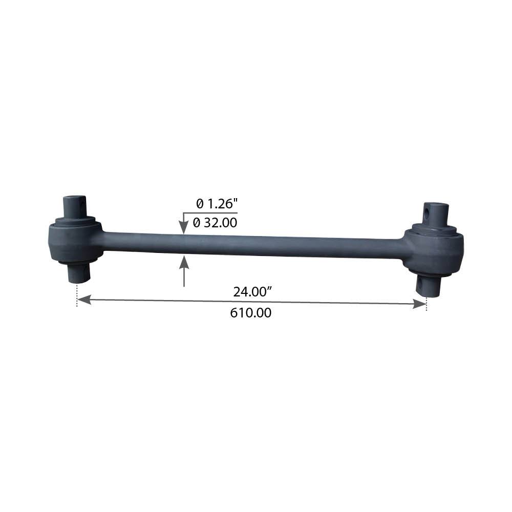 Torque Rod w/ Bushing - Replaces 17QF460P240, 62000610, K195375