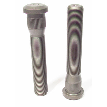 Metric Serrated Drive Wheel Stud M22 x 1.5 THD 0.975" B.D. x 4" Length - Replaces E8981 - 10 Pack
