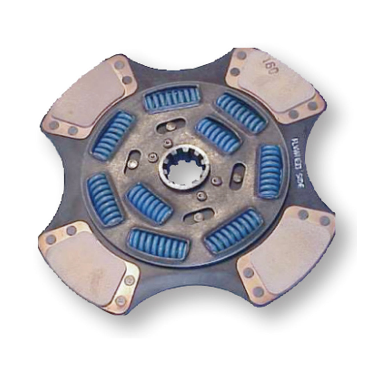 Road Choice 15 1/2" x 2" Clutch Kit Compatible with Mack Replaces 108935-51  | 9 Spring - 4 PAD - EZ Pedal ™ | CLU10893551