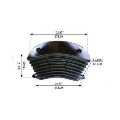 Fortpro Bolster Spring for Freightliner Tuftrac - Replaces 161-45080-000