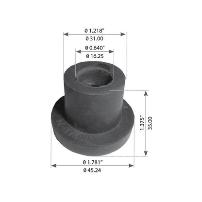 Hood Hinge Bushing for Kenworth & Navistar - Replaces 598699C1, K066-218