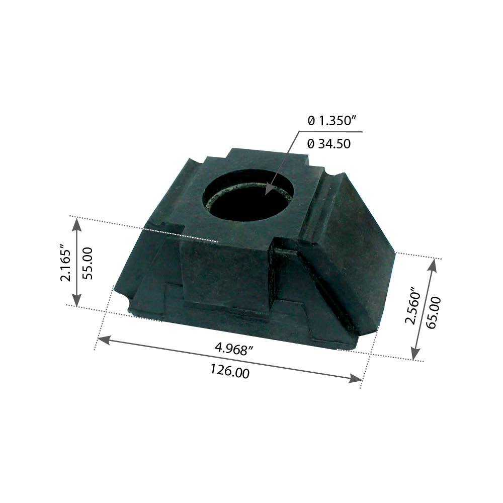 Fortpro Front Cabin Mount Bush for Kenworth T800 - Replaces 26509-11