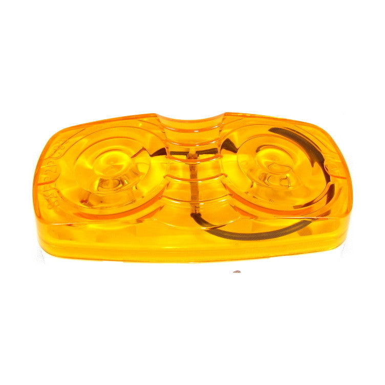 Fortpro 4" x 2" Clearance/Marker Double Bullseye Trailer Incandescent Light