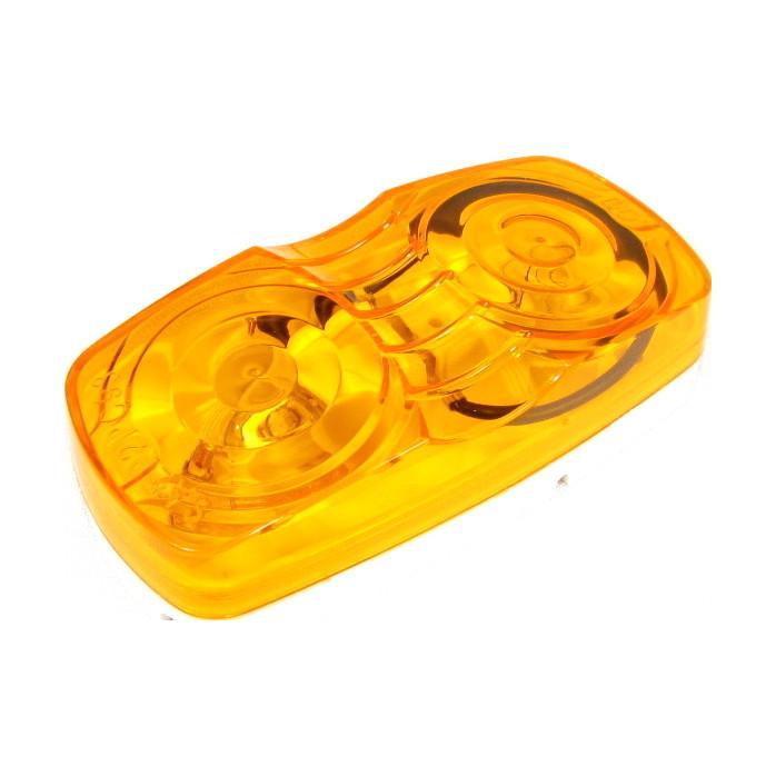 Fortpro 4" x 2" Clearance/Marker Double Bullseye Trailer Incandescent Light