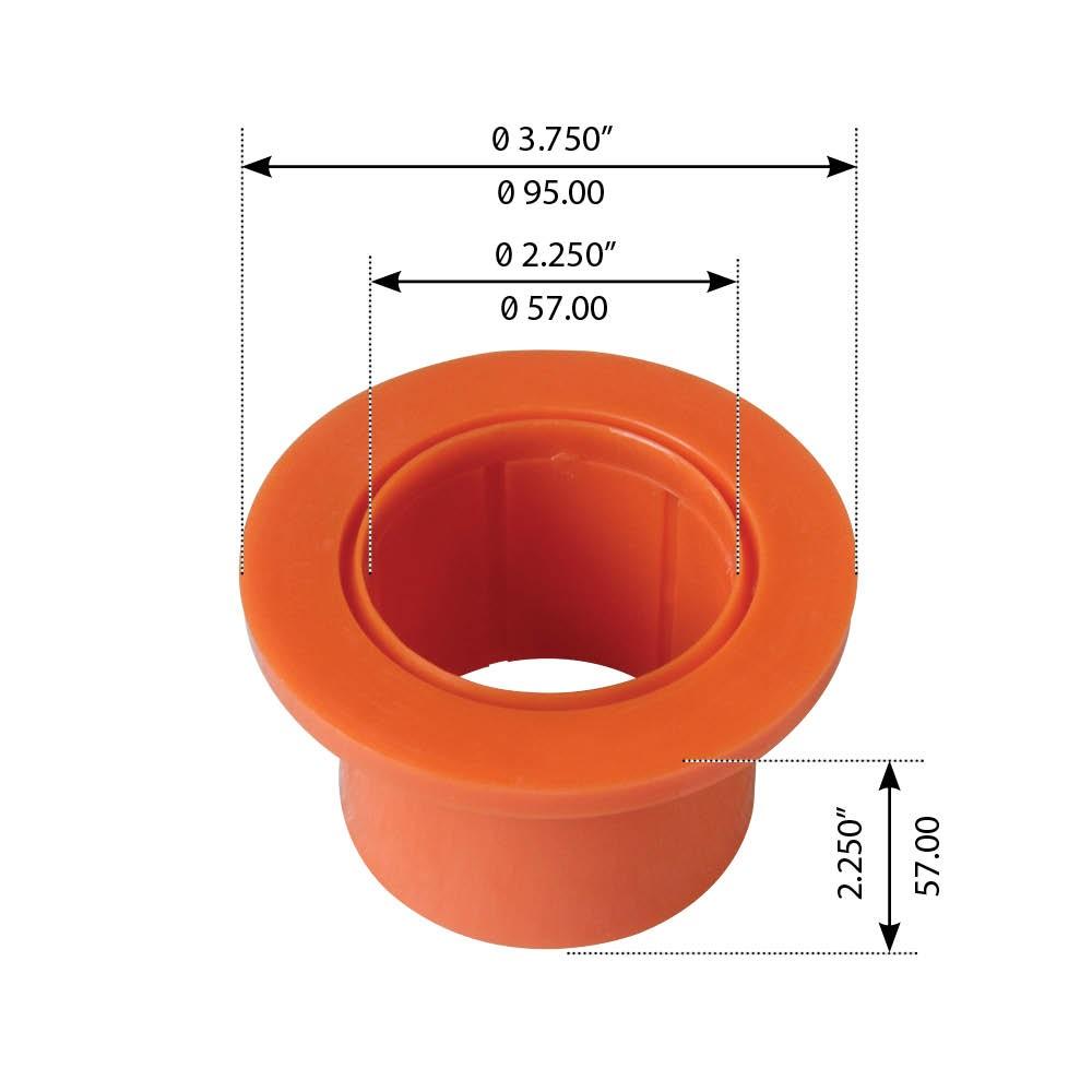 Fortpro Equalizer Bushing for Freightliner Trucks - Replaces 16-13568-000