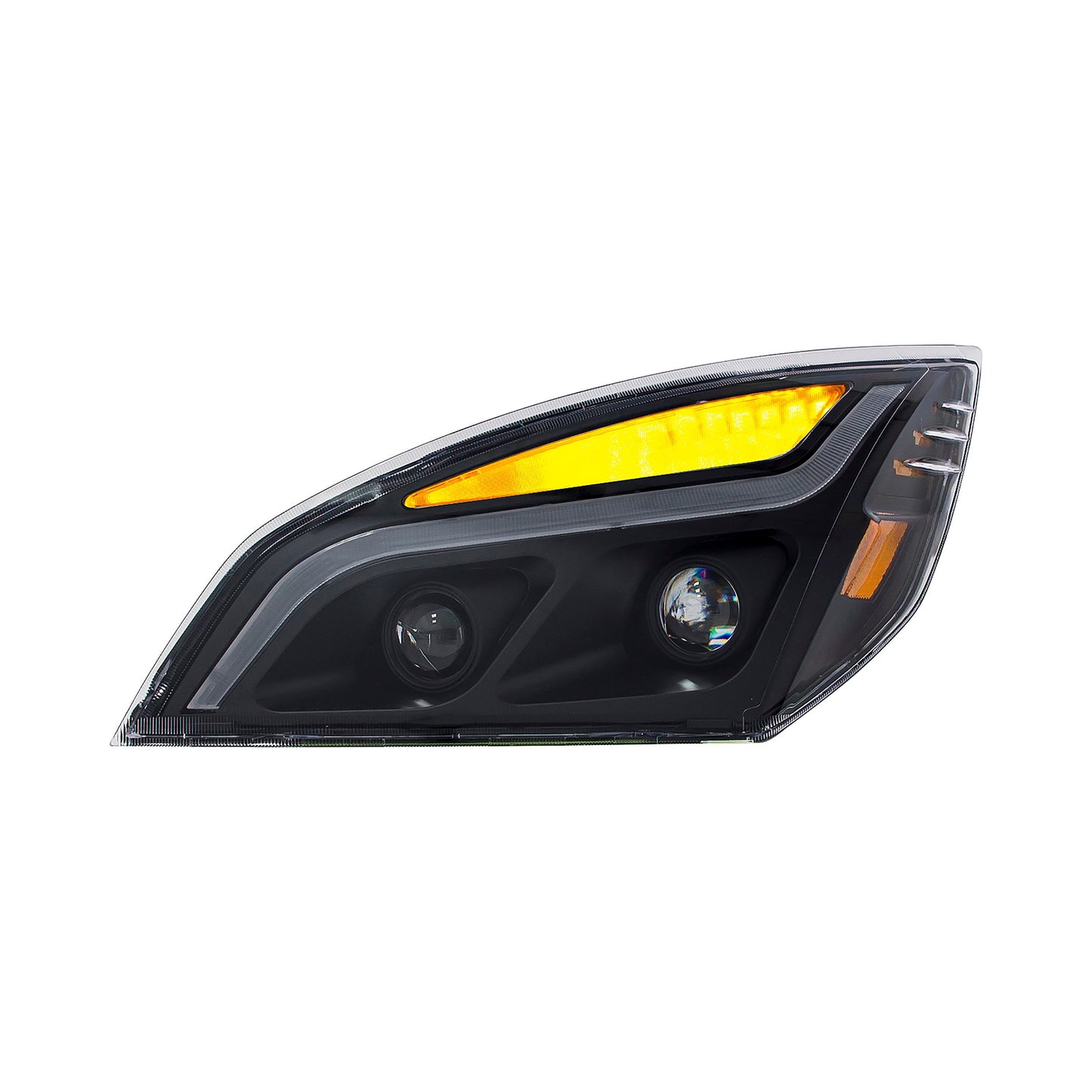 Fortpro LED Projector Headlight for Freightliner Cascadia 2018+, Both Sides