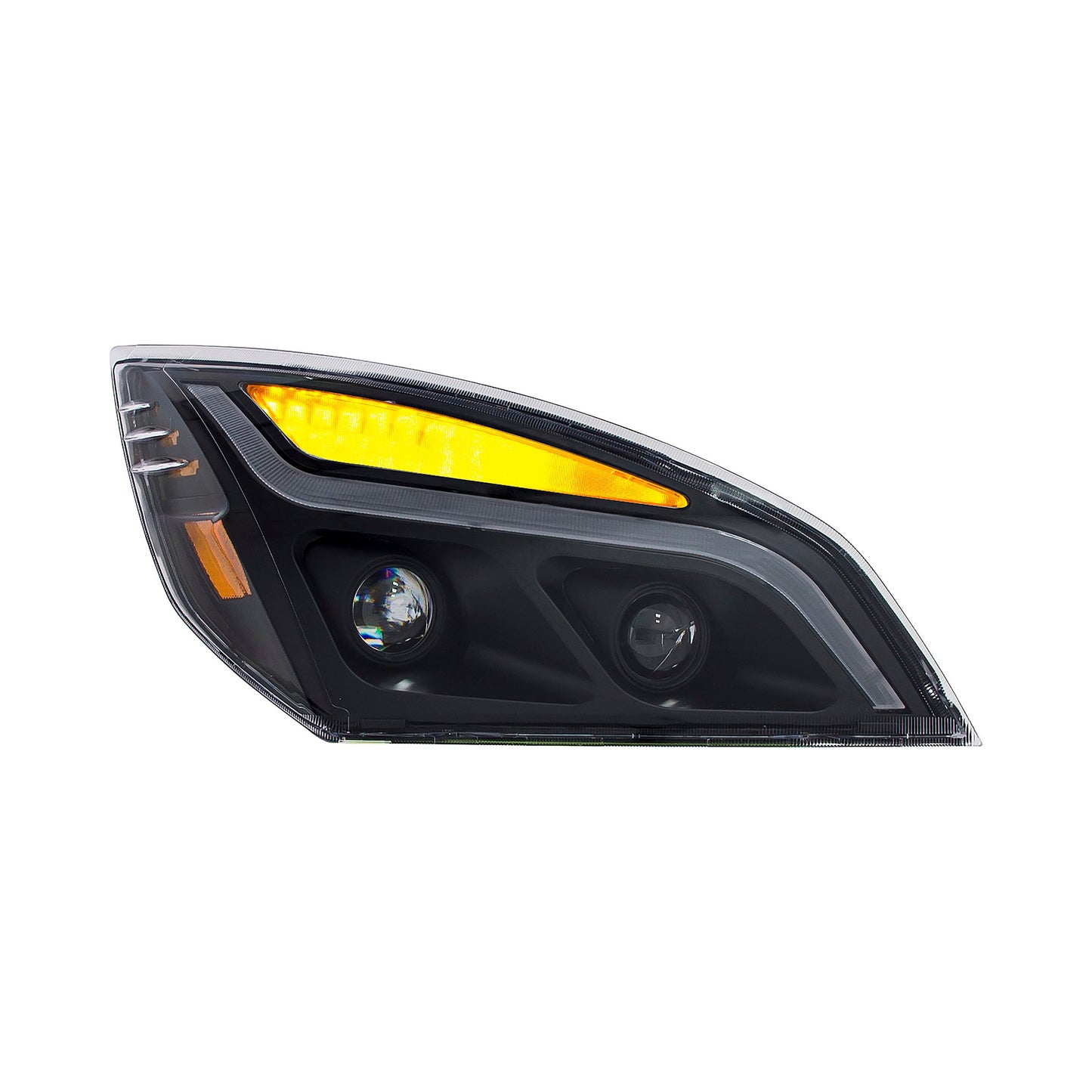 Fortpro LED Projector Headlight for Freightliner Cascadia 2018+, Both Sides