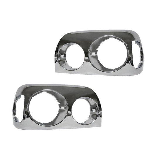 Fortpro Headlights Bezels For Freightliner Century Trucks (1996-2009)