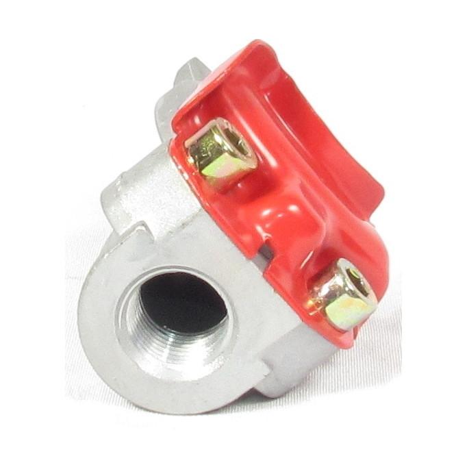 Fortpro Air Hose Coupler Gladhands, Emergency/Red - Replacement for Bendix 278524 | F224722