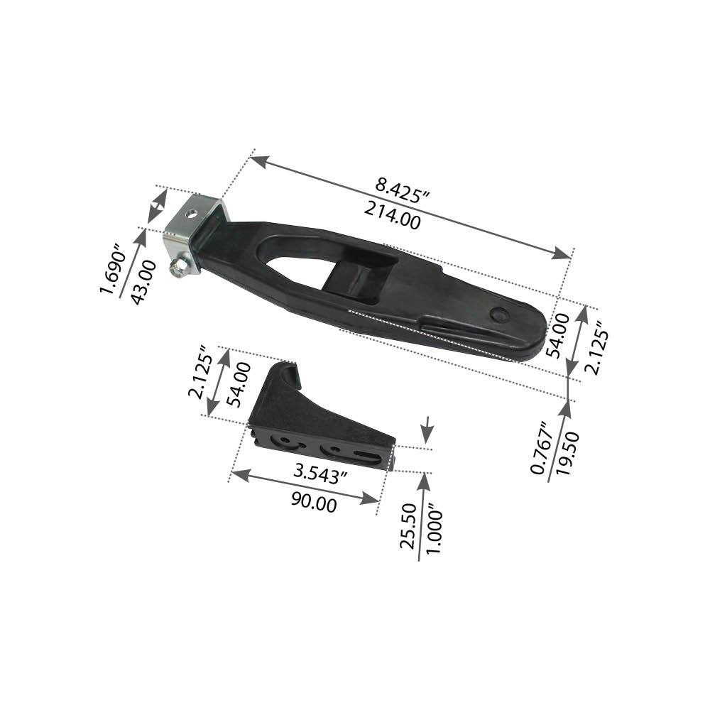 Hood Latch Kit For Kenworth/Peterbilt Suitable for Left/Right Sides
