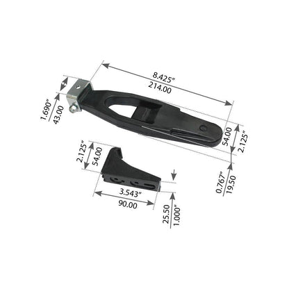 Hood Latch Kit For Kenworth/Peterbilt Suitable for Left/Right Sides